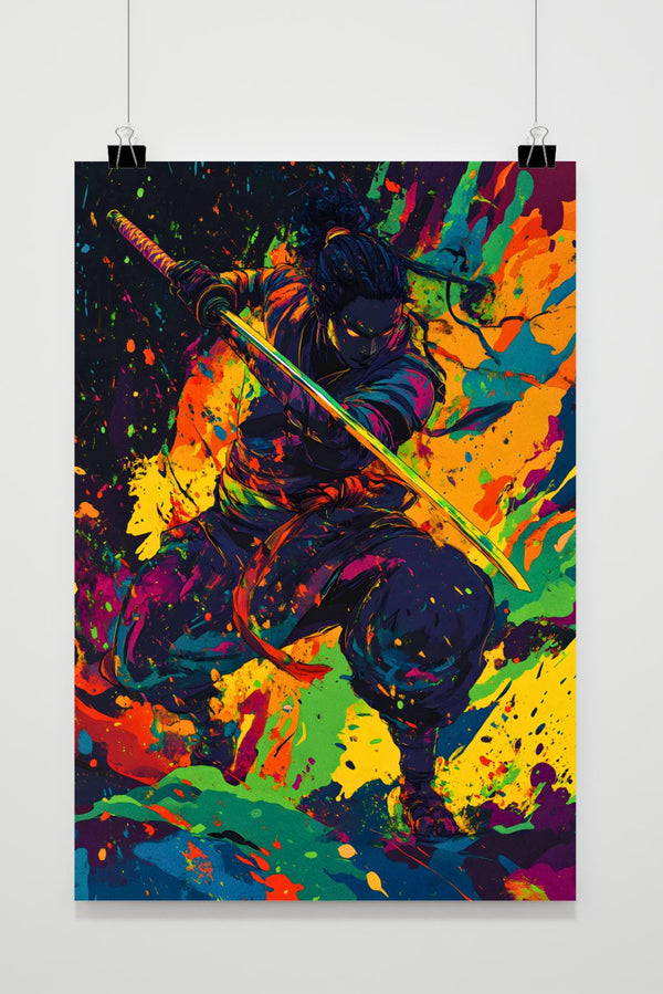 Neon Samurai poster