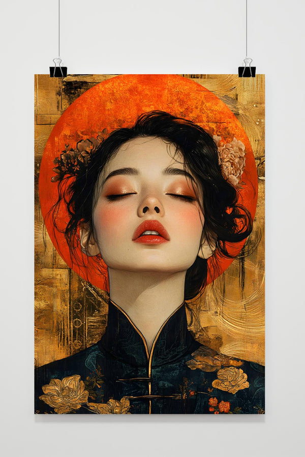 Oriëntaals Portret poster