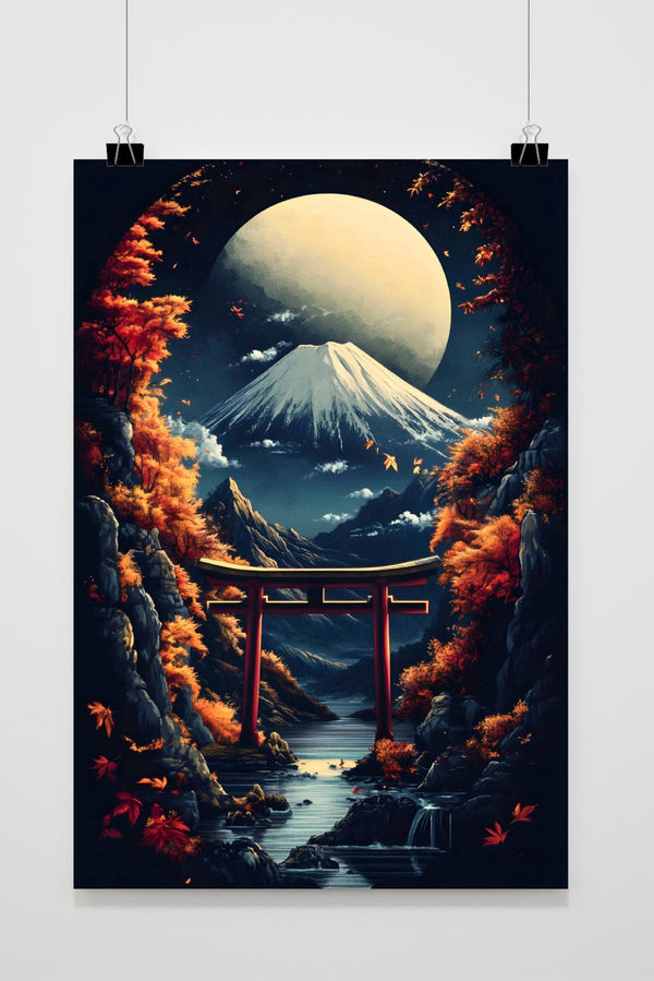 Affiche Nature Japonaise