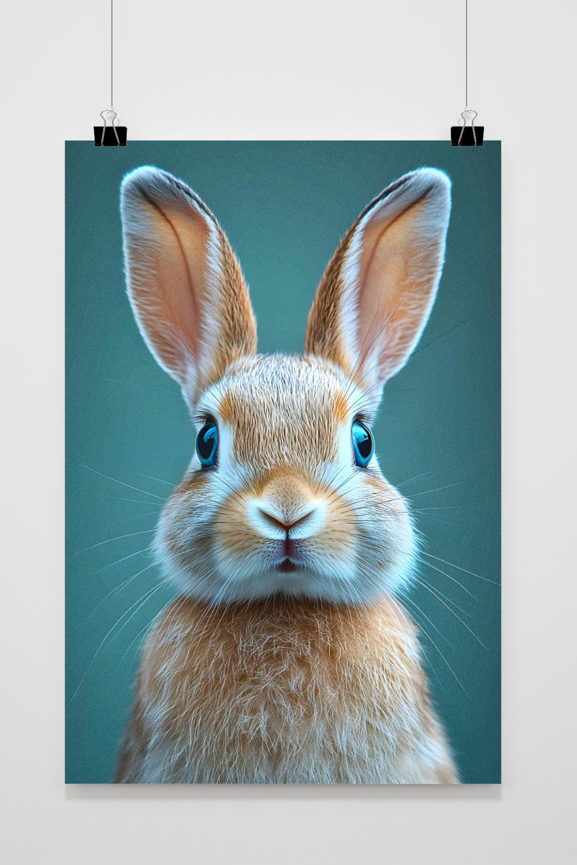 Affiche Lapin Mignon de 25 Artstreet