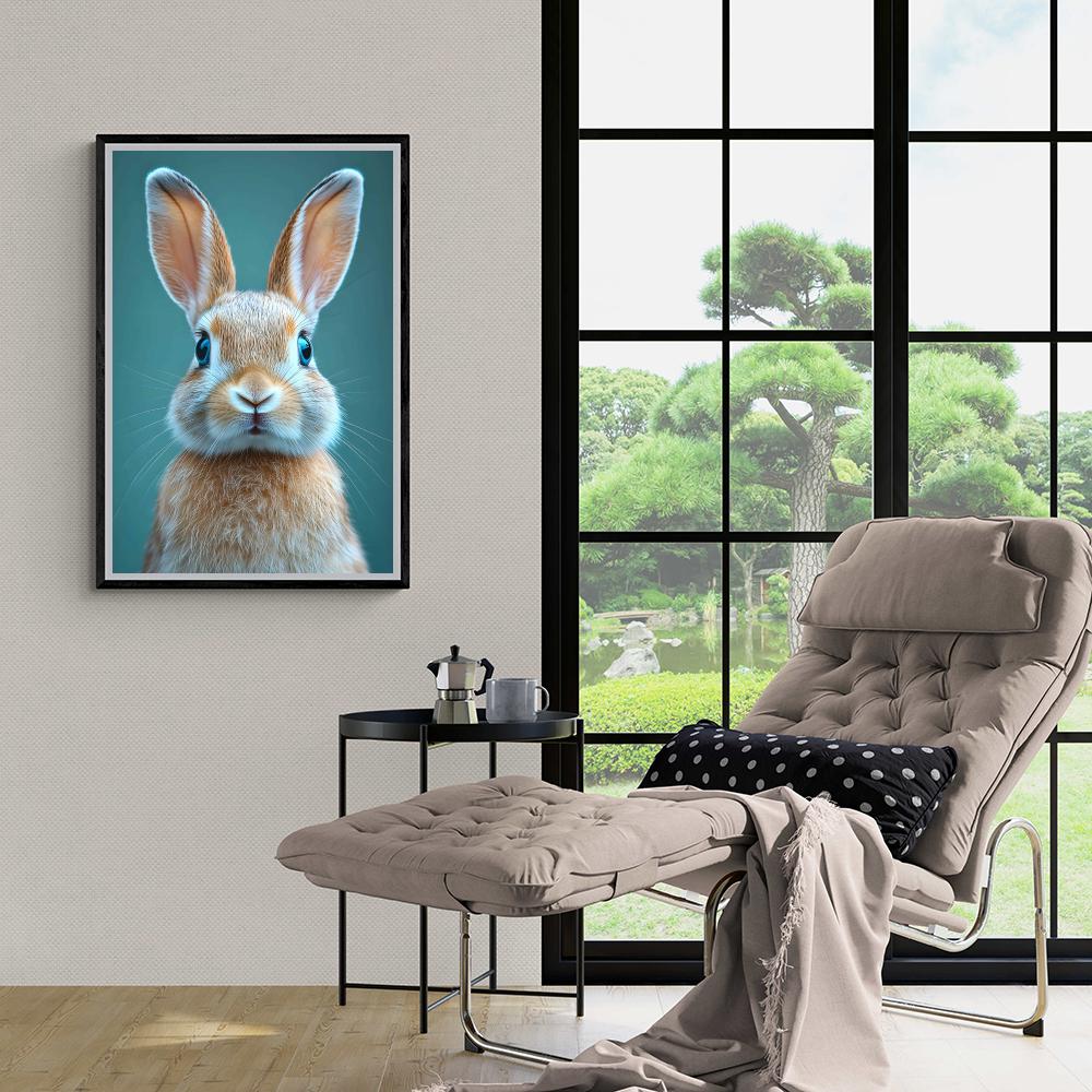 Lapin Mignon dans un intérieur