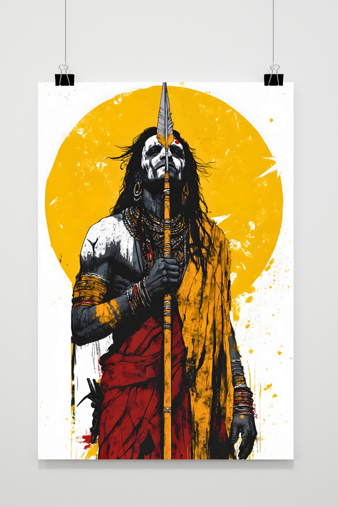 Affiche Chaman de 25 Artstreet