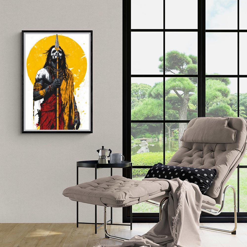 Chaman dans un intérieur