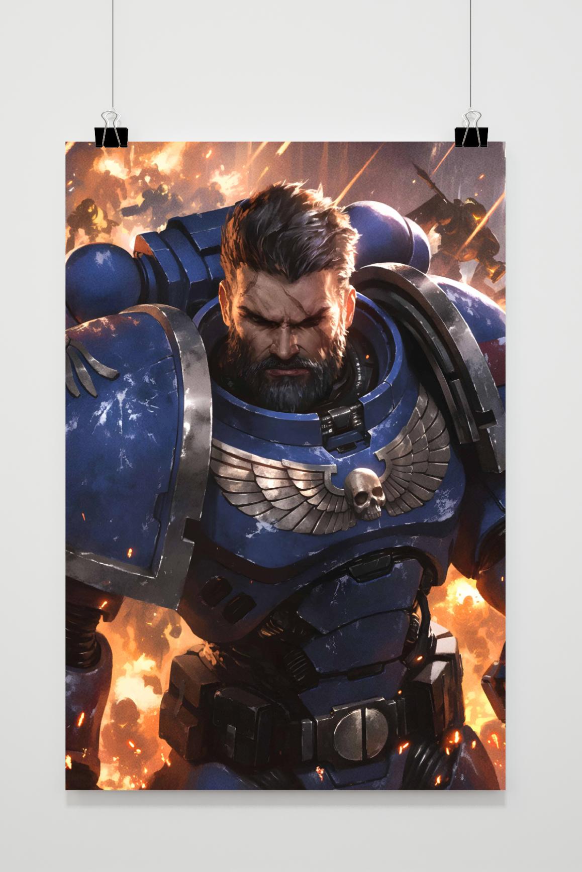 Affiche Warhammer 40k de 25 Artstreet