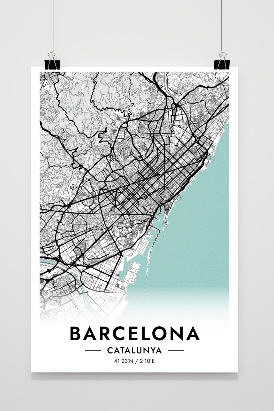 Barcelona Map