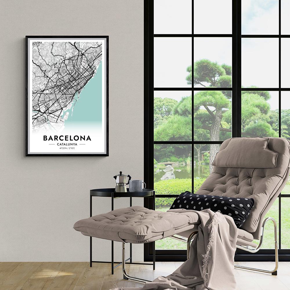 Barcelona Map