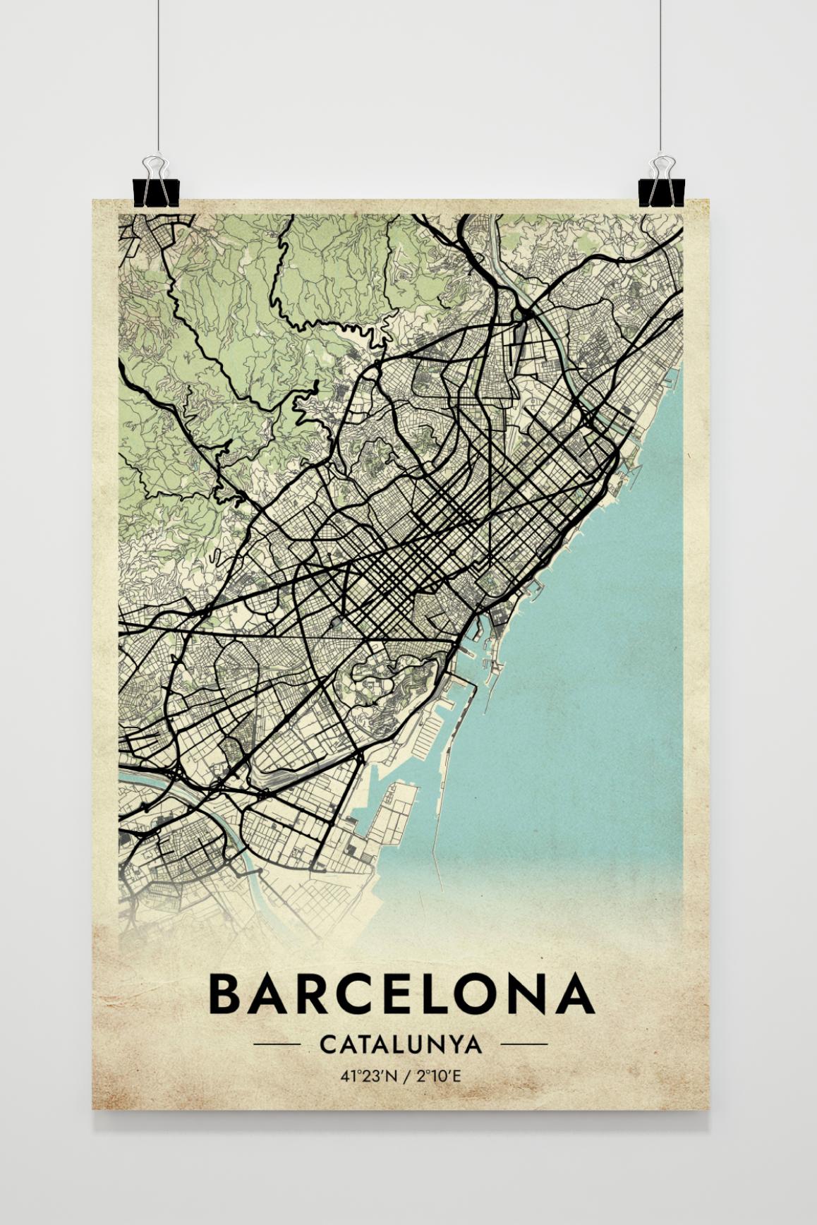 Barcelona Map