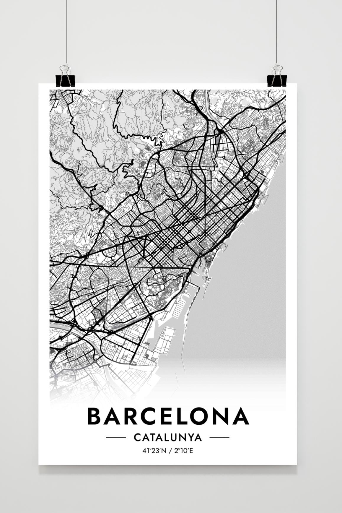 Barcelona Map