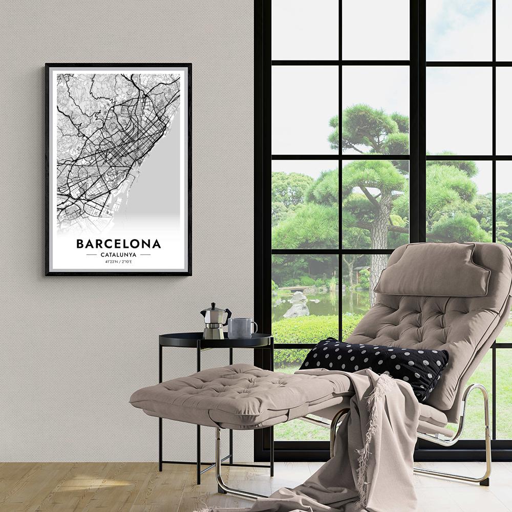 Barcelona Map