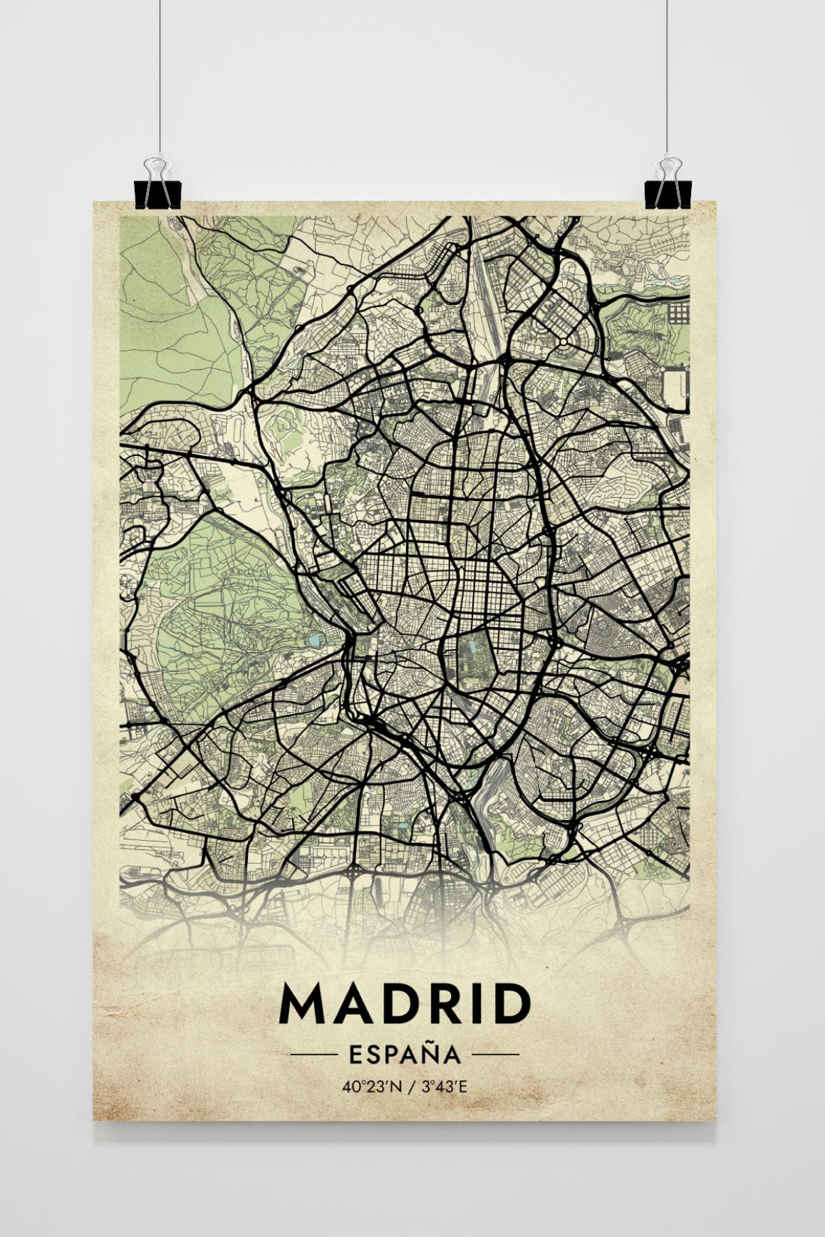 Madrid Map