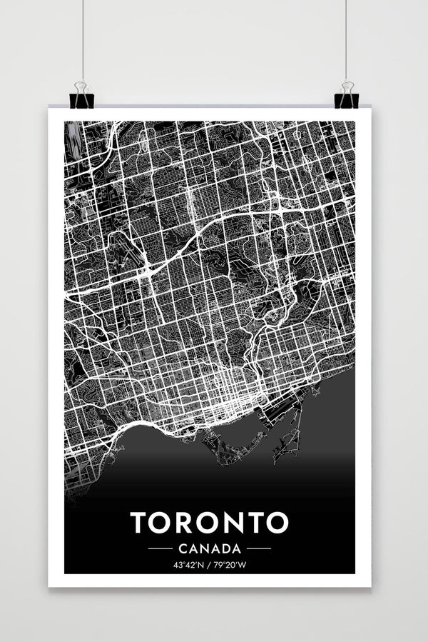 Toronto Map Poster
