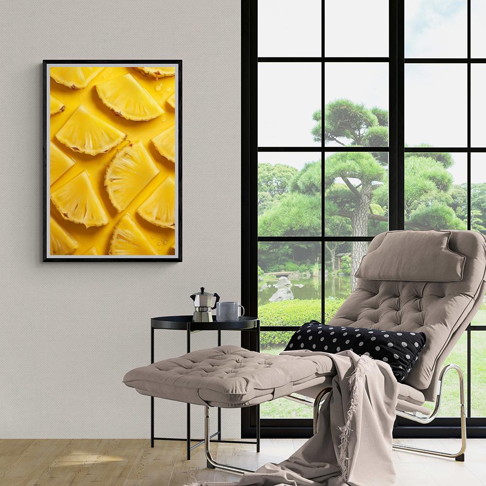 Ananas dans un intérieur