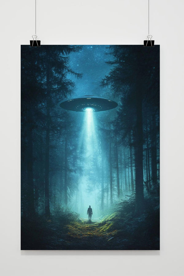 Affiche Vaisseau Spatial Alien