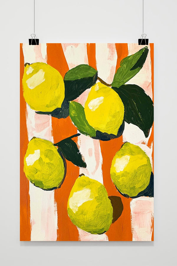 Citroenen poster