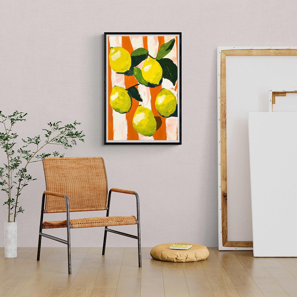 Limones en un interior