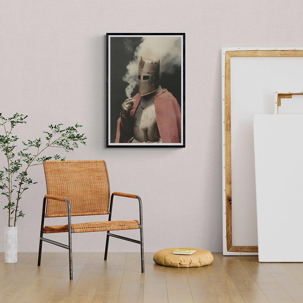 Chevalier Cigarette dans un intérieur