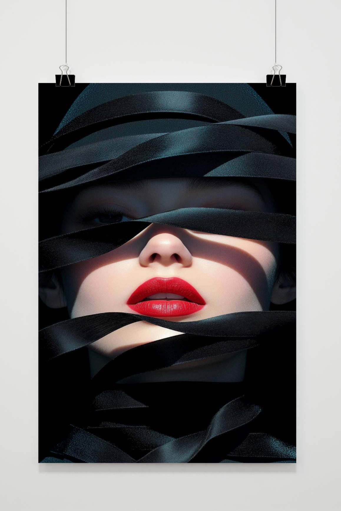 Póster Mujer con Velo de 25 Artstreet