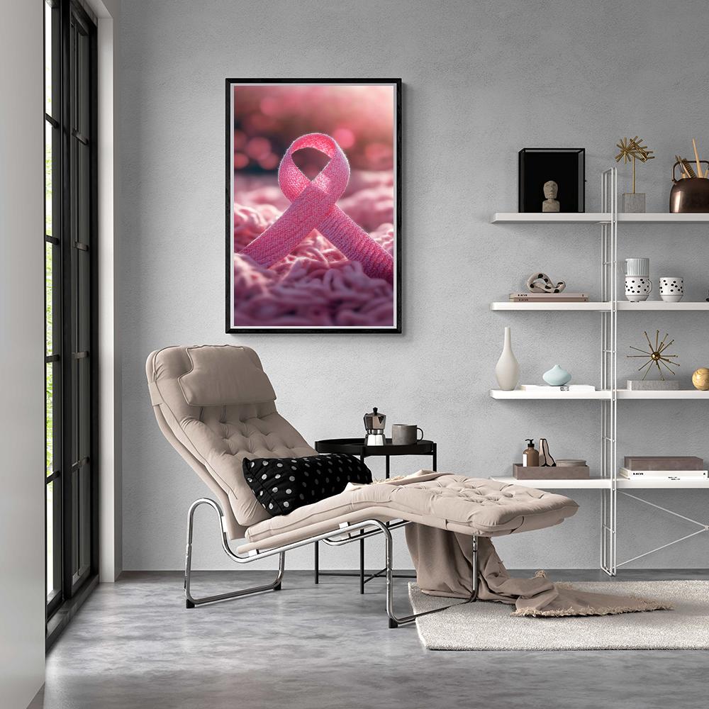 Ruban Rose dans un intérieur