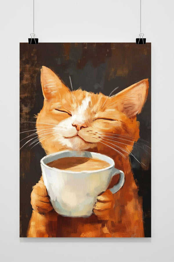 Koffie Kat poster