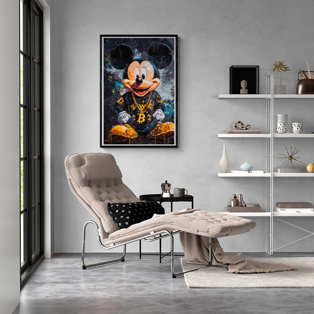 Mickey Mouse Art dans un intérieur