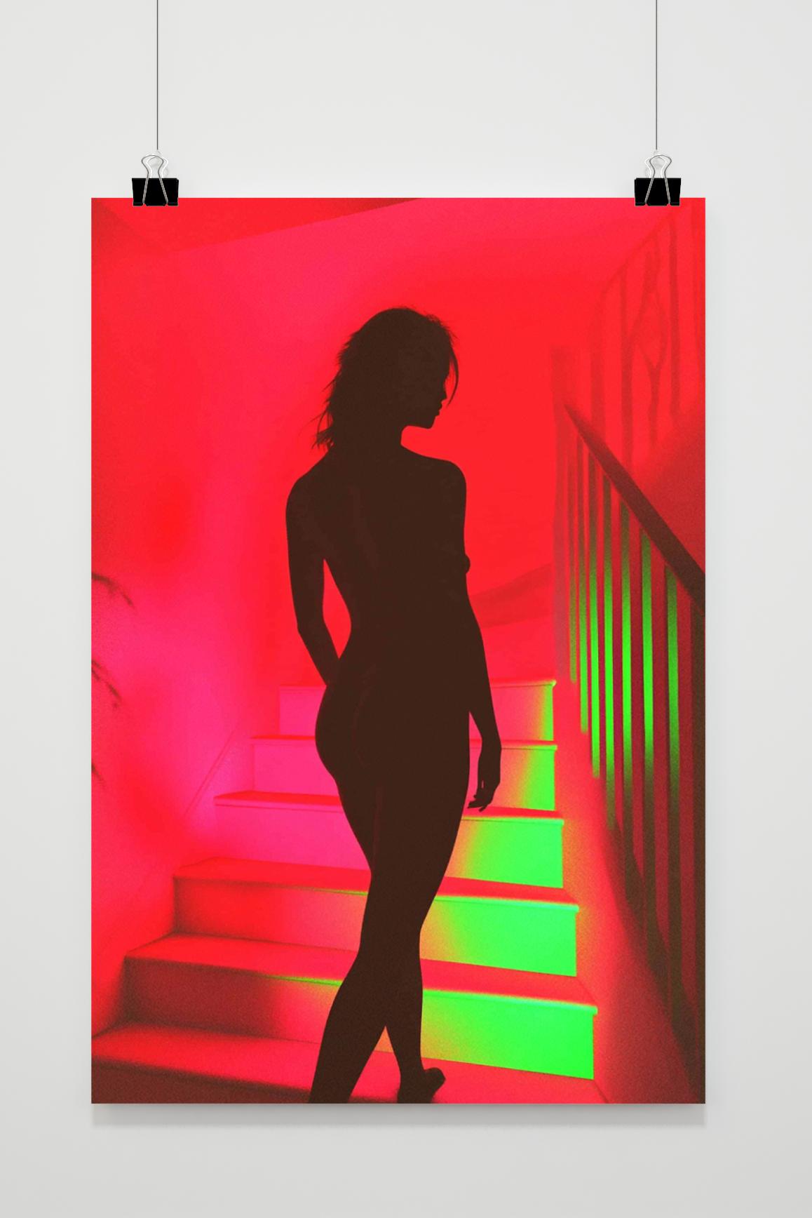 Affiche Silhouette Femme de 25 Artstreet