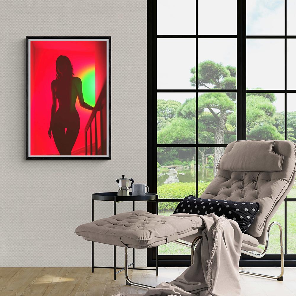 Silhouette Sexy dans un intérieur