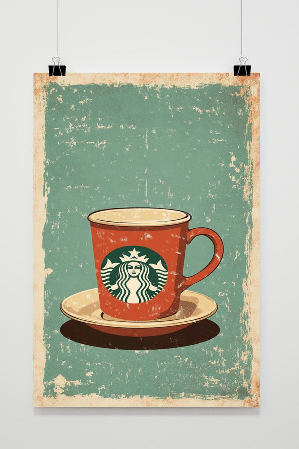 Coffee Starbucks poster