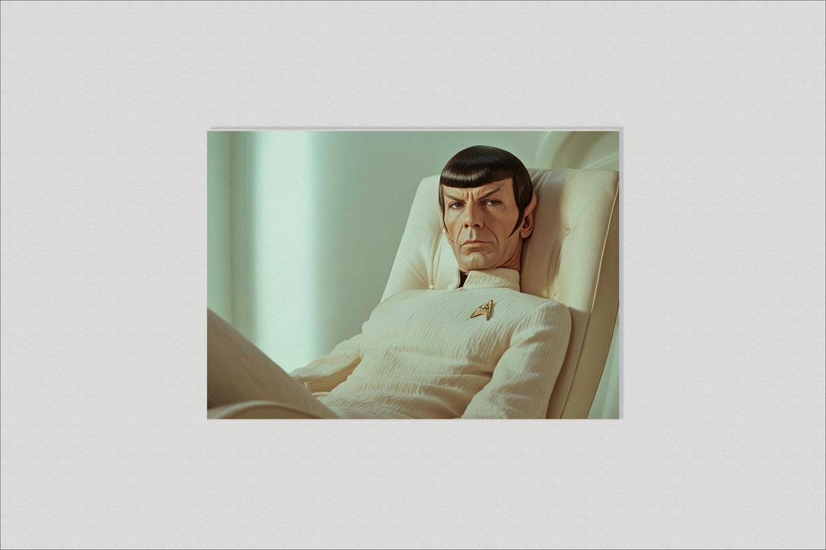 Spock Star Trek dans un intérieur