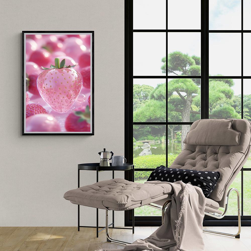 Fraise dans un intérieur