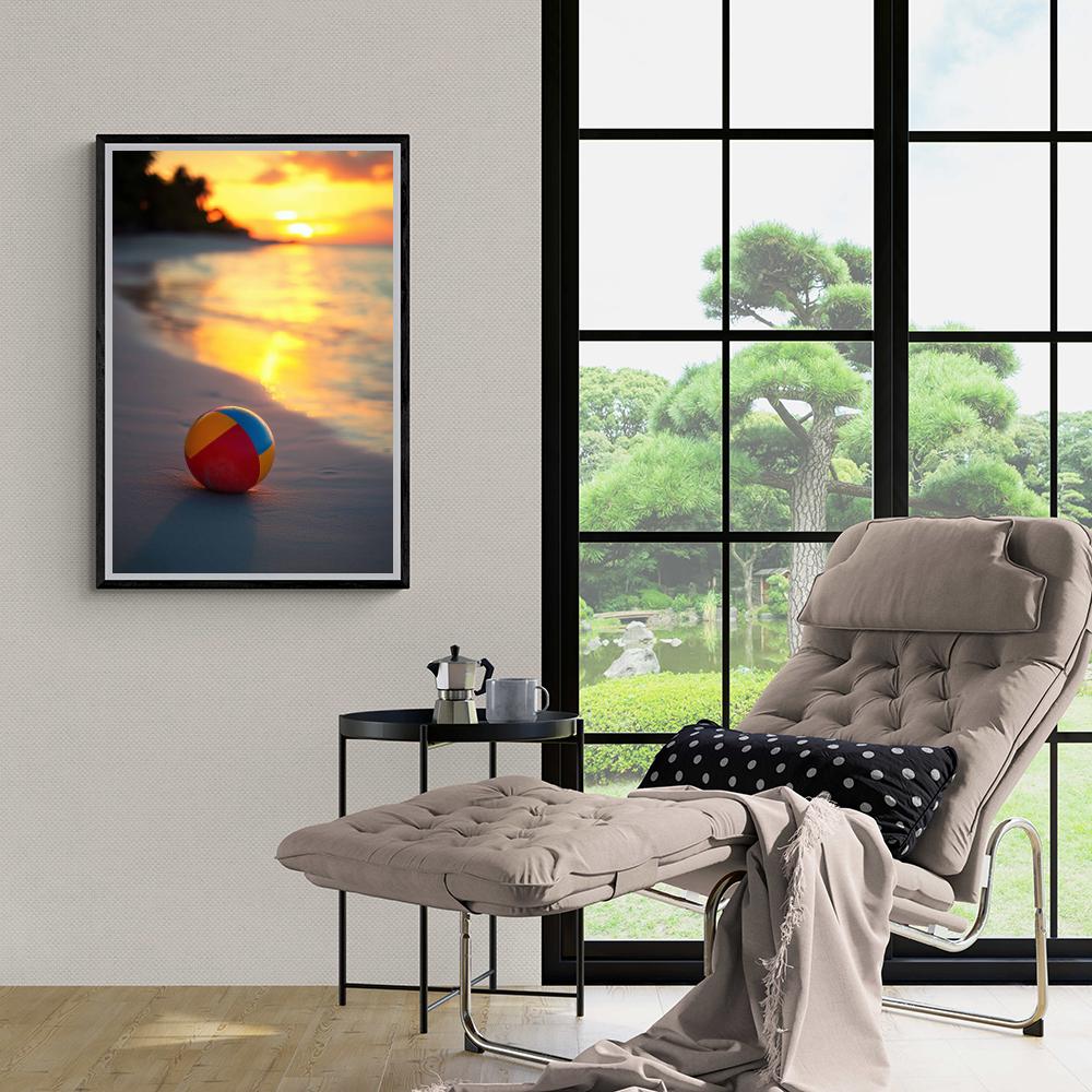 Ballon de Plage dans un intérieur