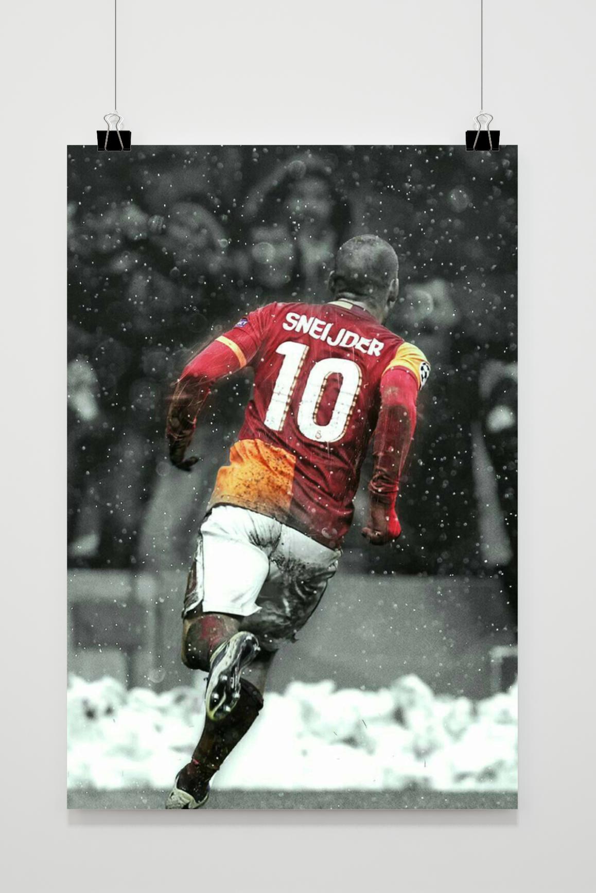 Affiche Wesley Sneijder de 25 Artstreet