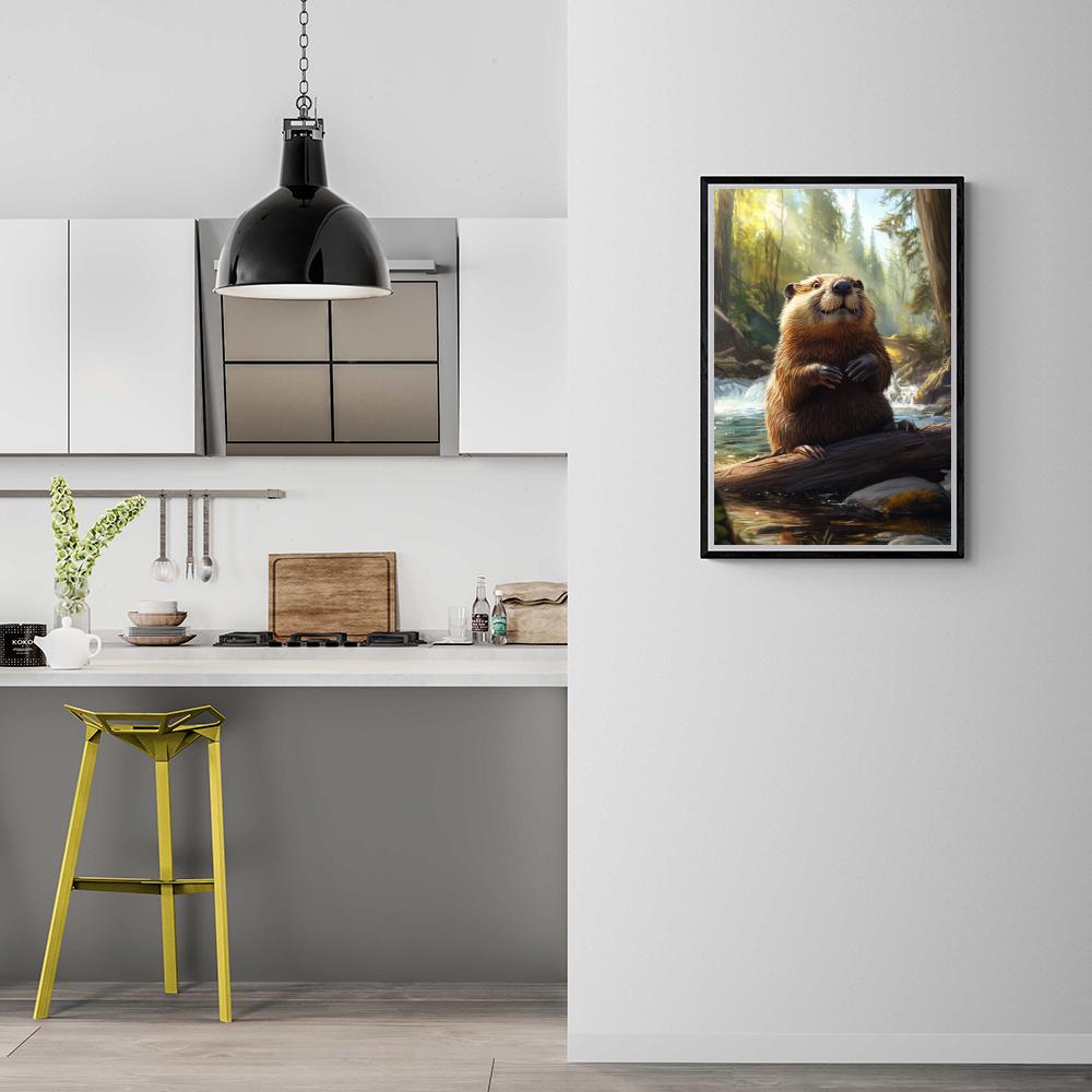 Bever dans un intérieur