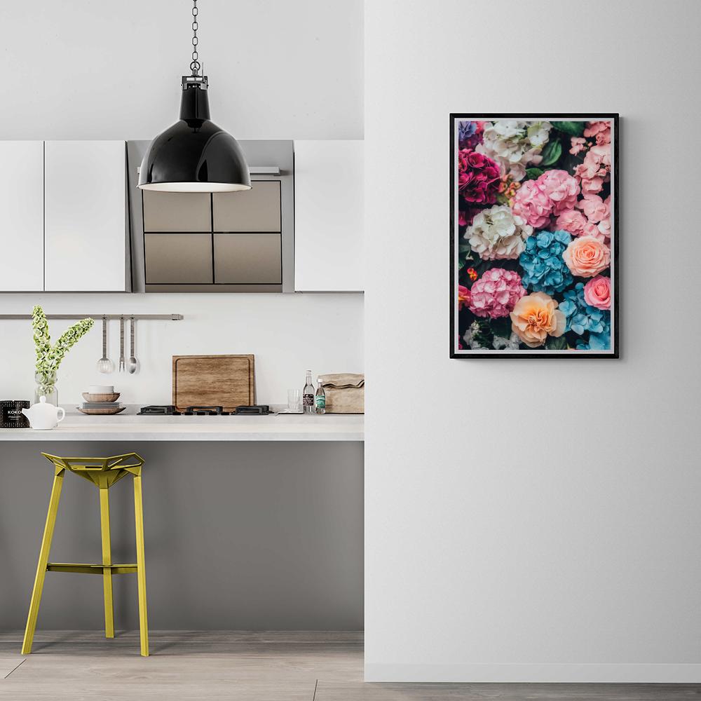 Fleurs Colorées dans un intérieur