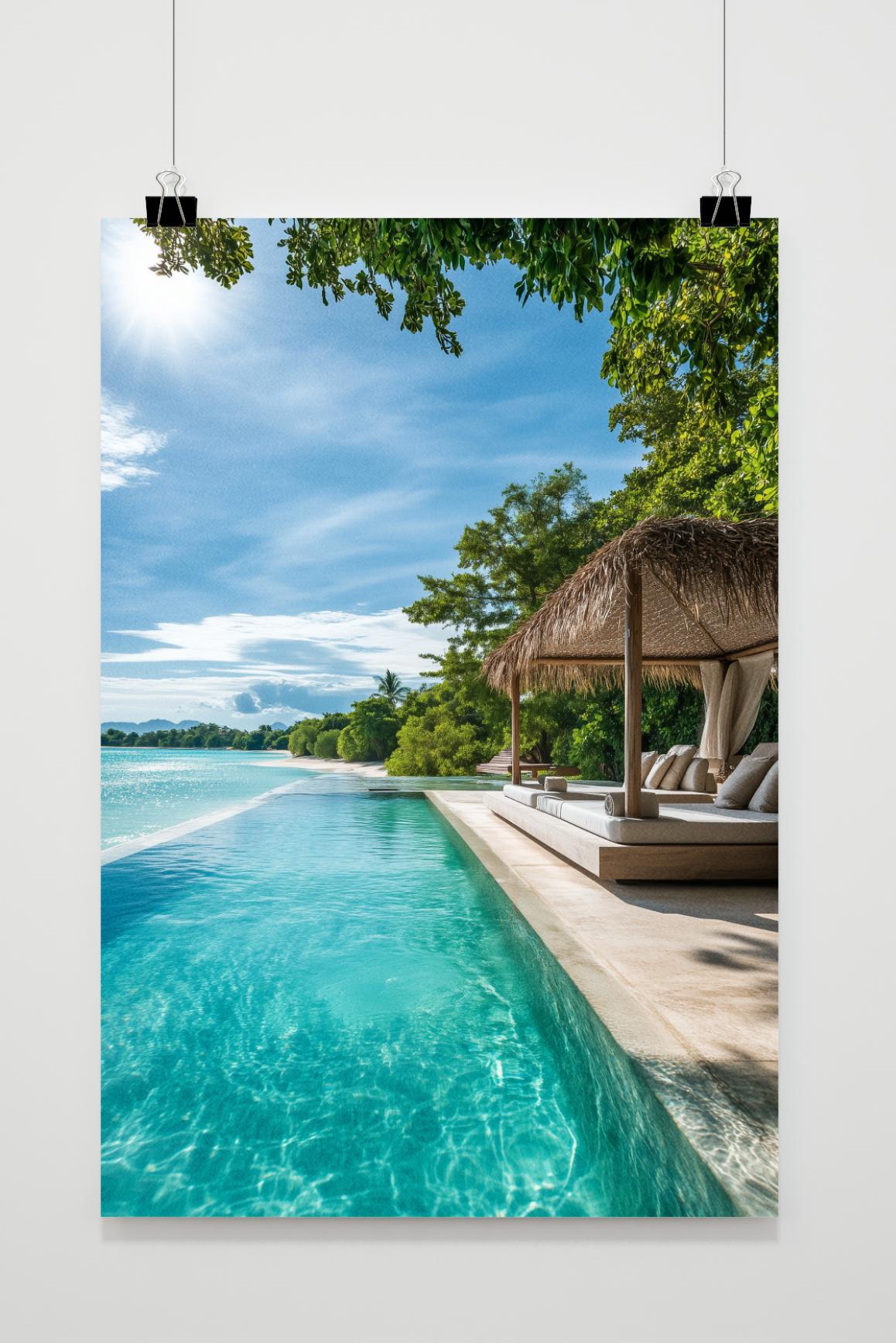 Affiche Resort de plage de 25 Artstreet