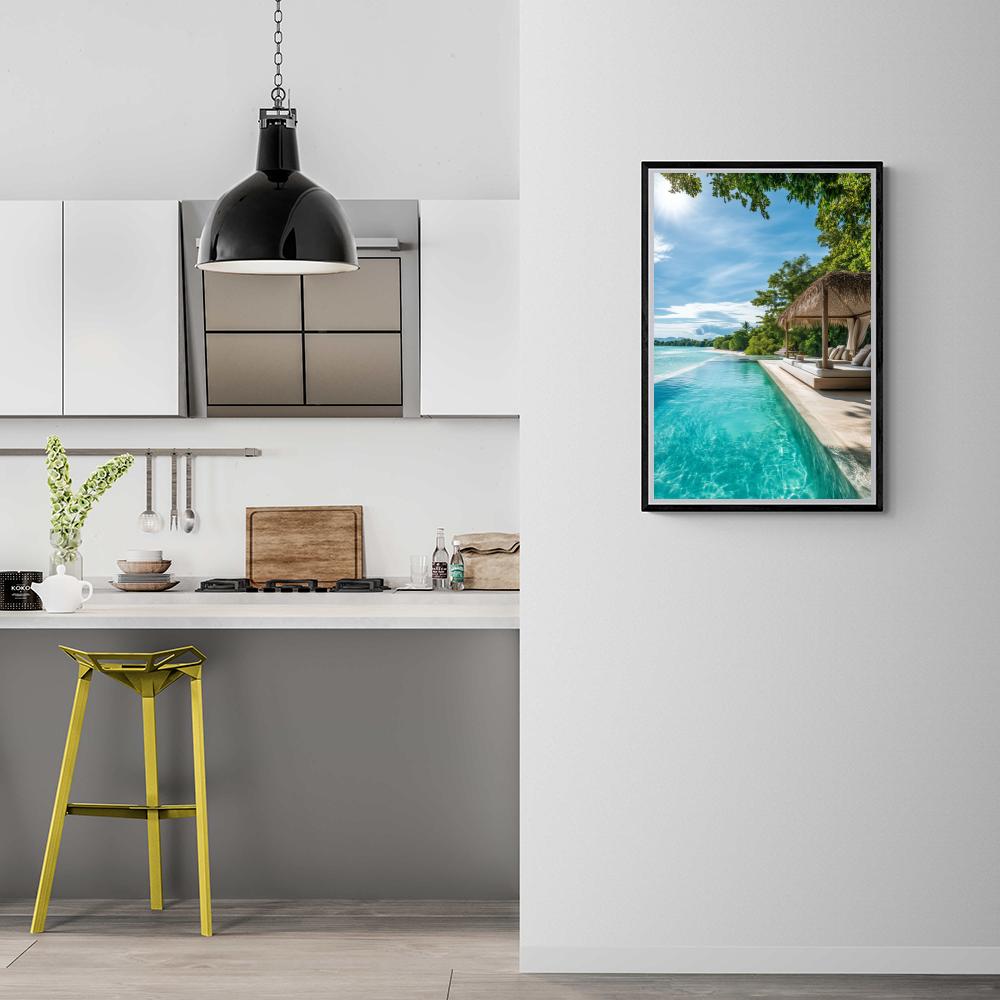 Resort de plage dans un intérieur