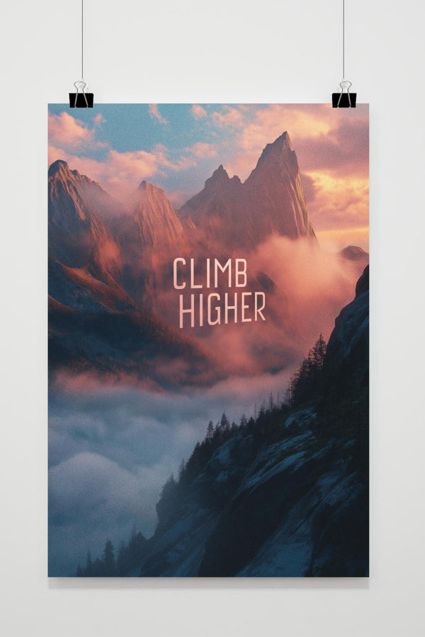 Climb Higher poster