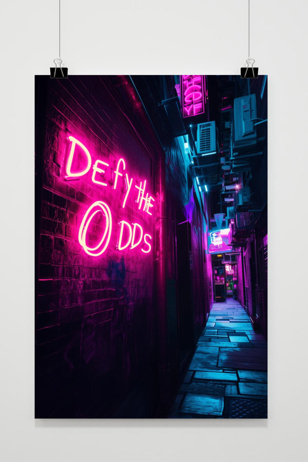 Defy The Odds poster