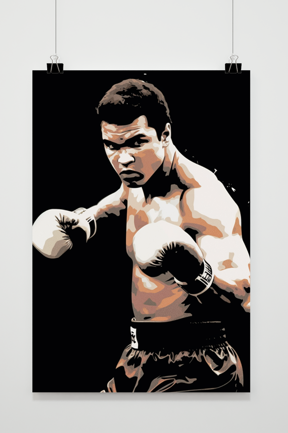 Muhammad Ali-Plakat