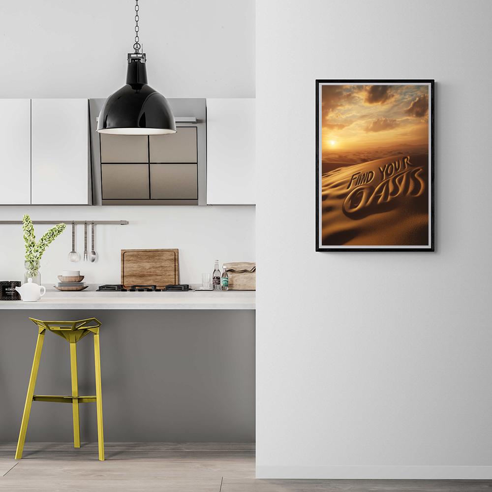 Find Your Oasis dans un intérieur