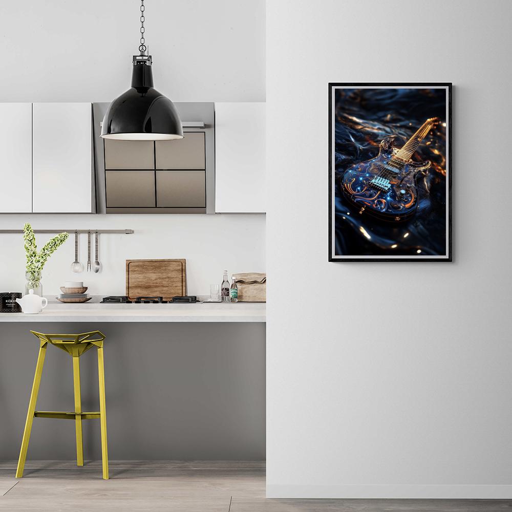 Guitare Électrique dans un intérieur