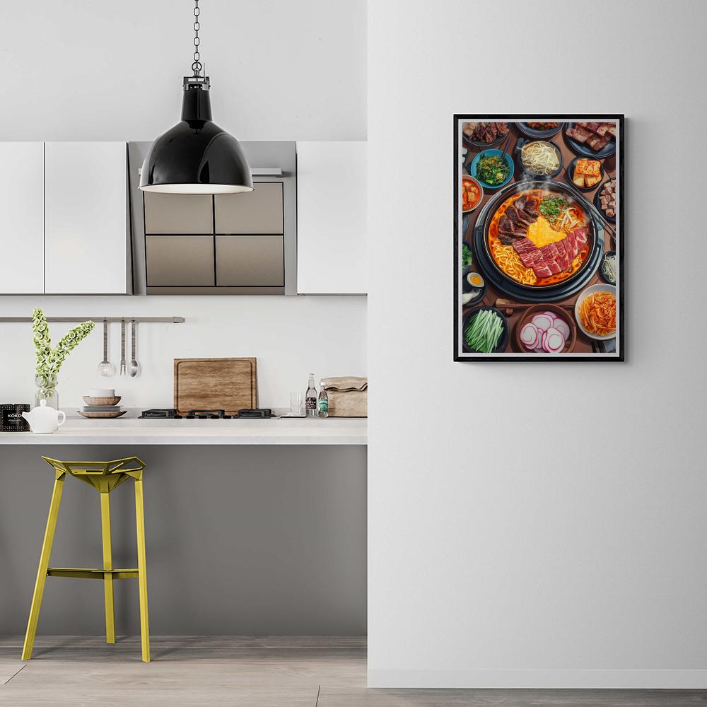 Ramen au Bœuf dans un intérieur