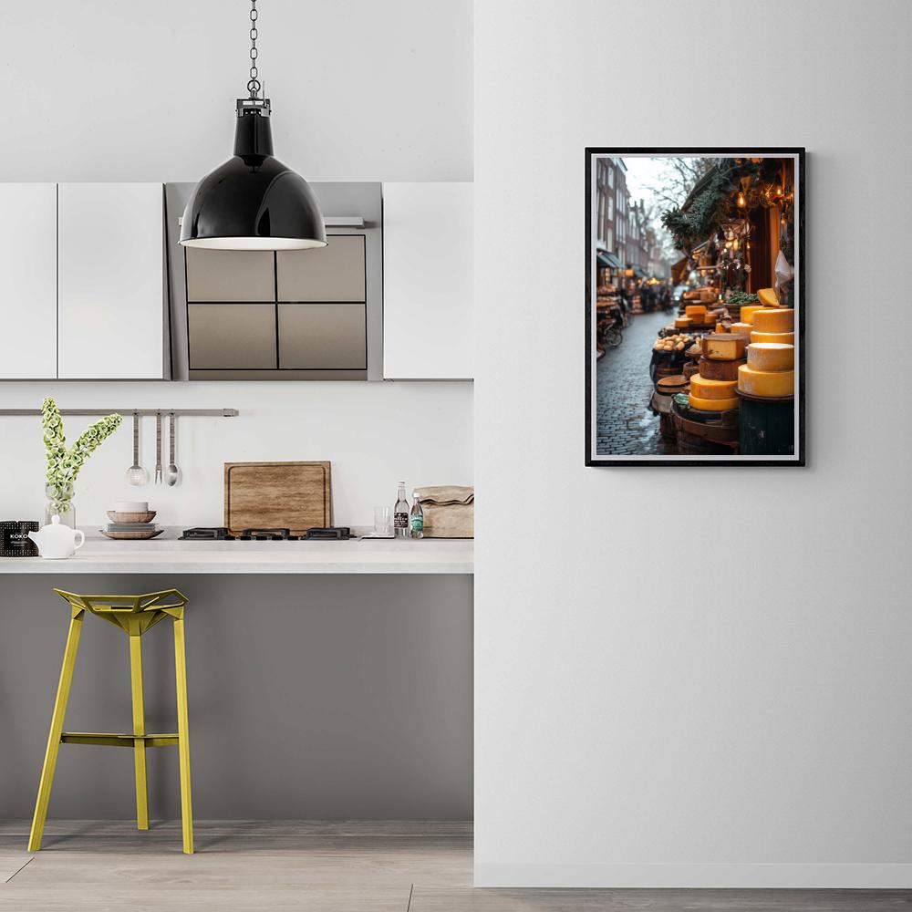 Marché au Fromage dans un intérieur