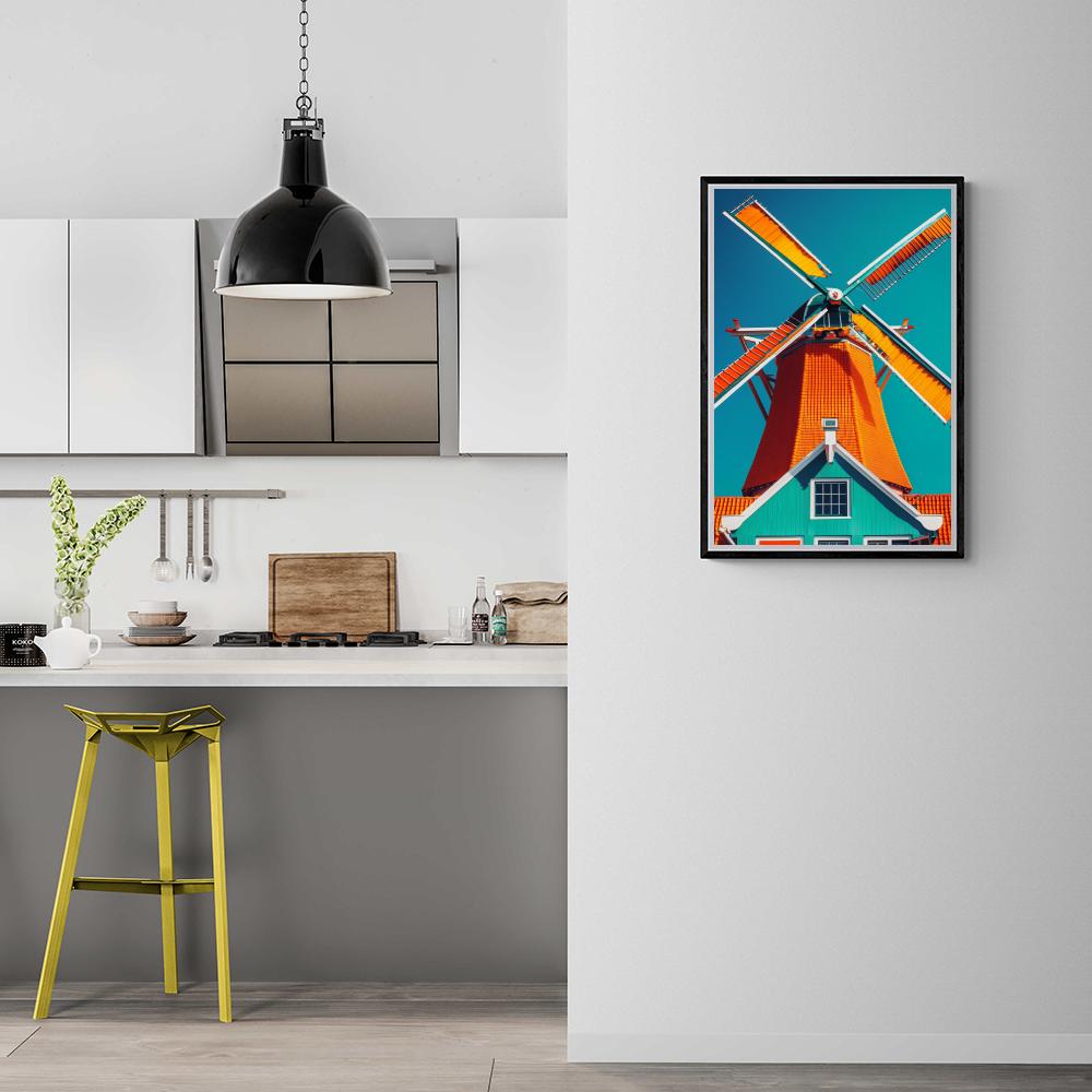 Moulin dans un intérieur
