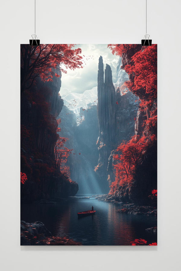 Póster Aventura en la Naturaleza