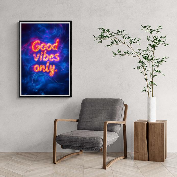 Good Vibes Only Neon