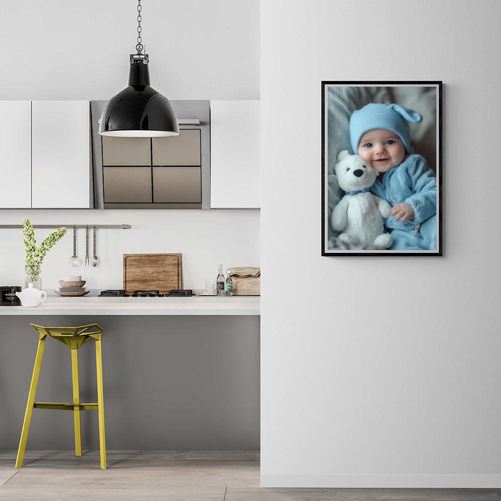 Baby Teddybeer dans un intérieur
