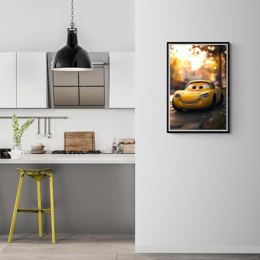 Cars Pixar dans un intérieur