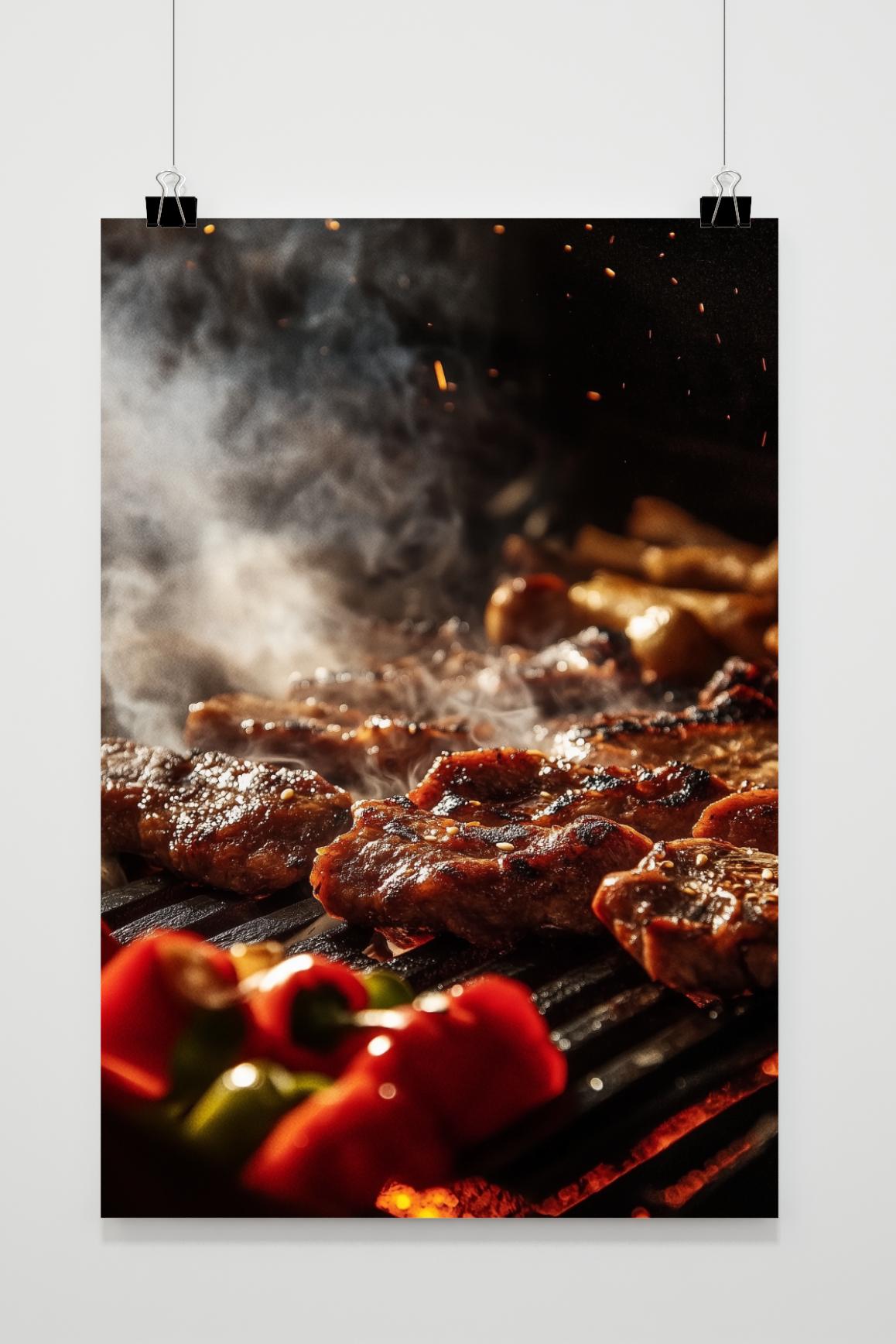 Affiche Barbecue de 25 Artstreet