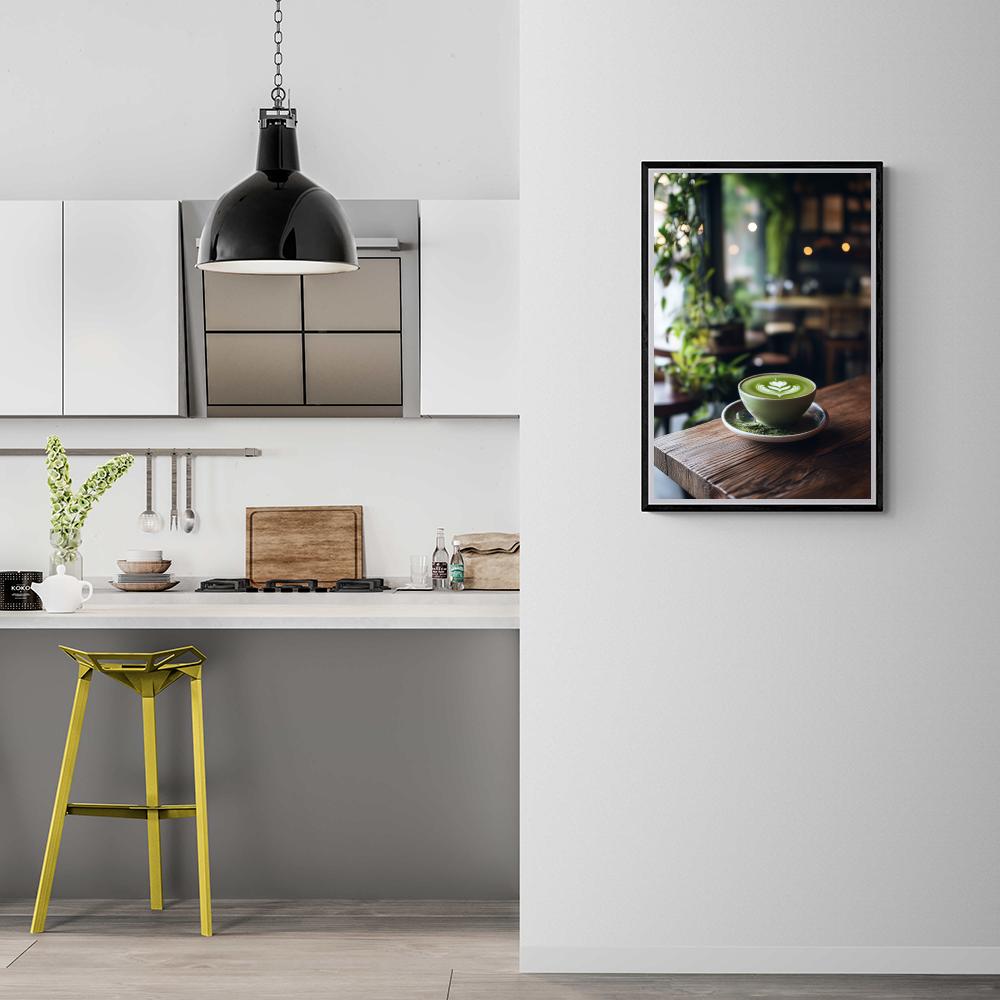 Matcha dans un intérieur