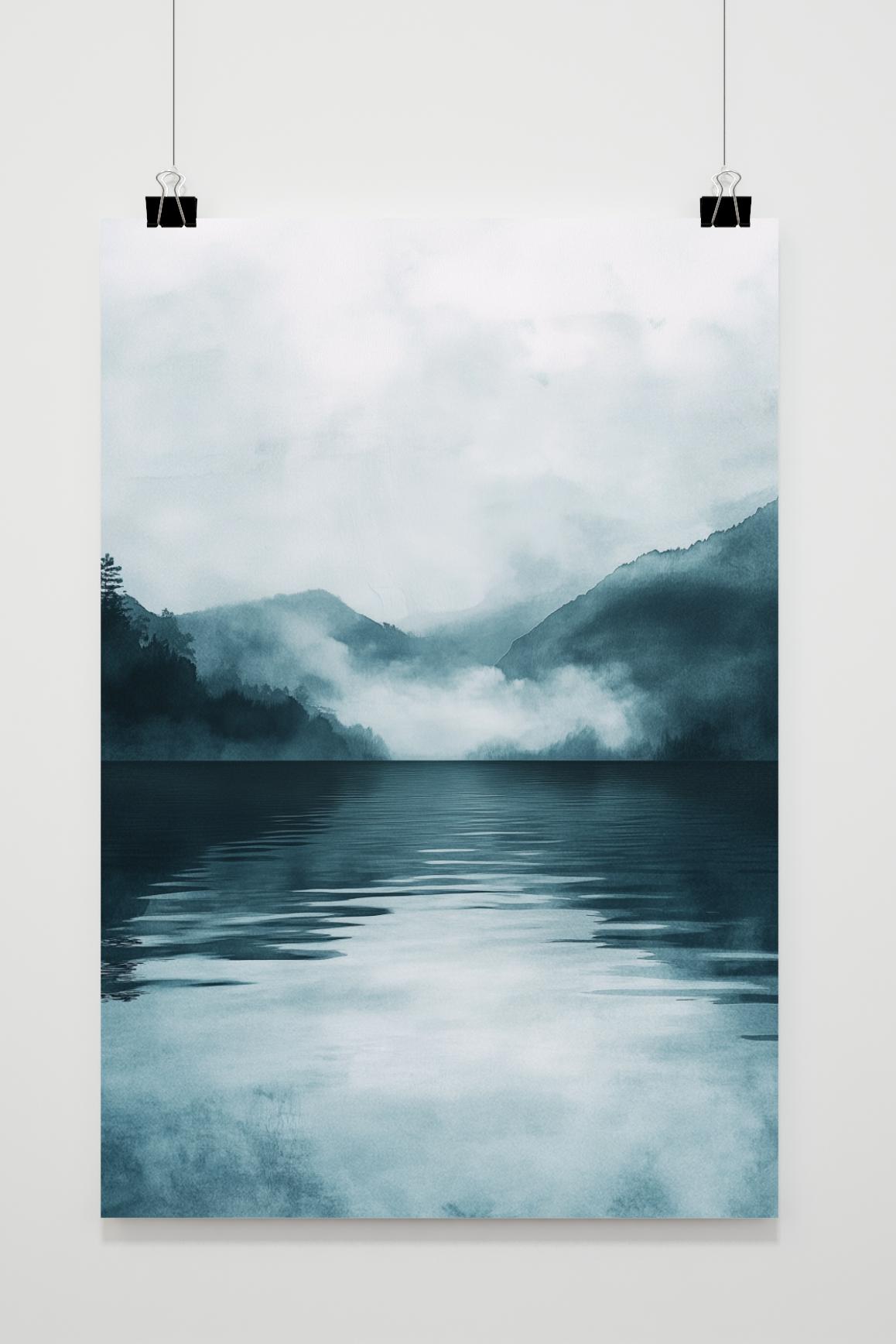 Affiche Lac de 25 Artstreet